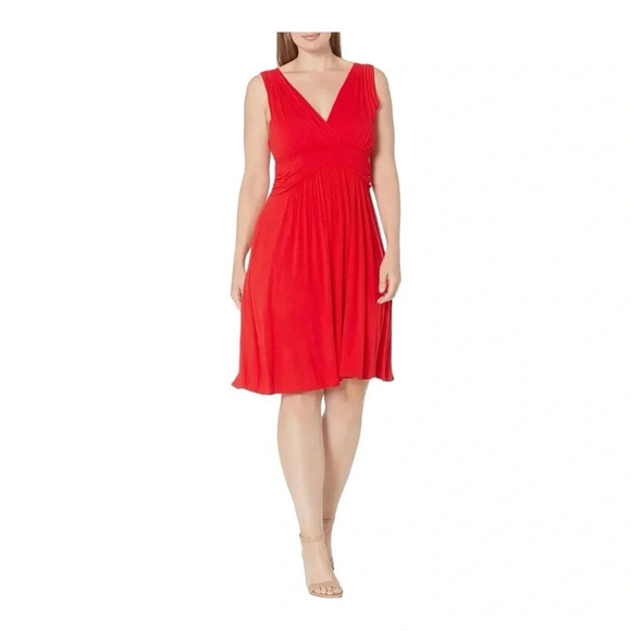 ❤️ LA CLASS Stunning Red Dress Medium - Picture 1 of 6